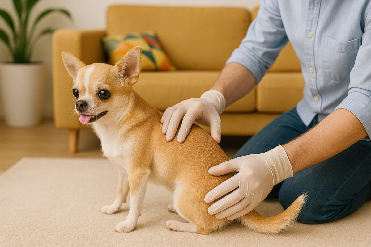 犬の肛門腺しぼりは必要？お尻のニオイやしぼり方、自然に出るケースまで詳しく解説