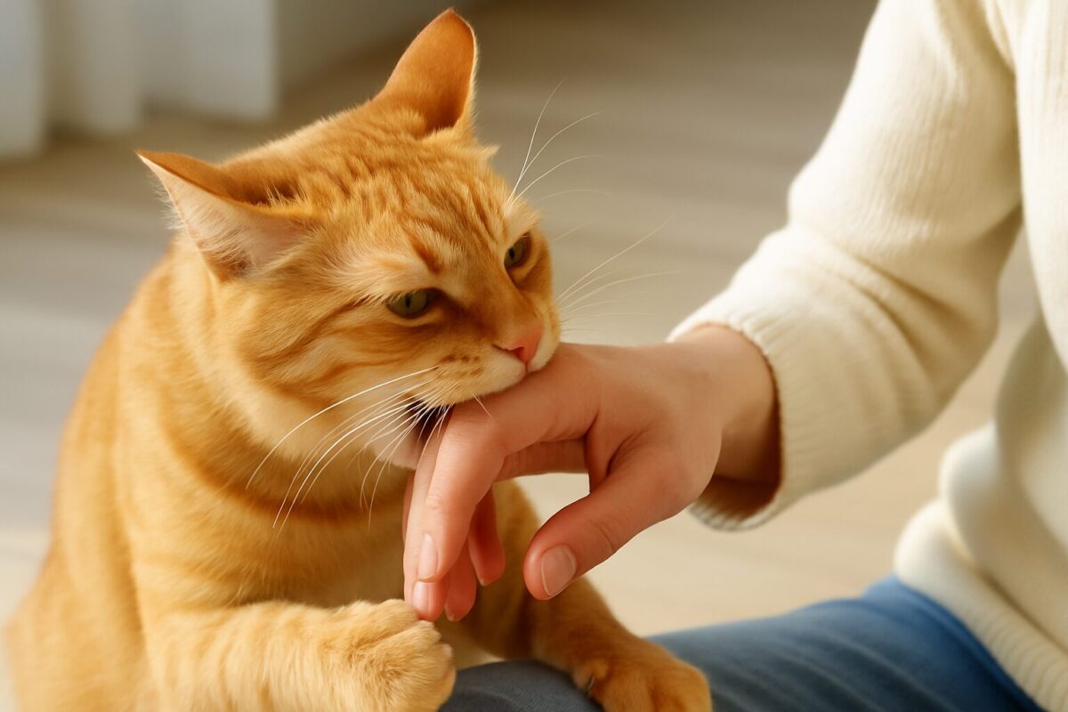 猫が飼い主を噛む理由とその背景「なぜ私だけ？」と感じるあなたへ