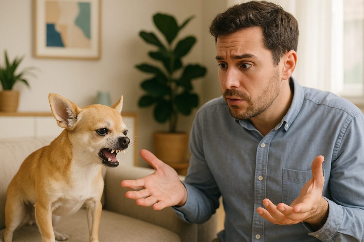 飼い主を噛む犬。その背景にある感情と信頼関係の再構築について