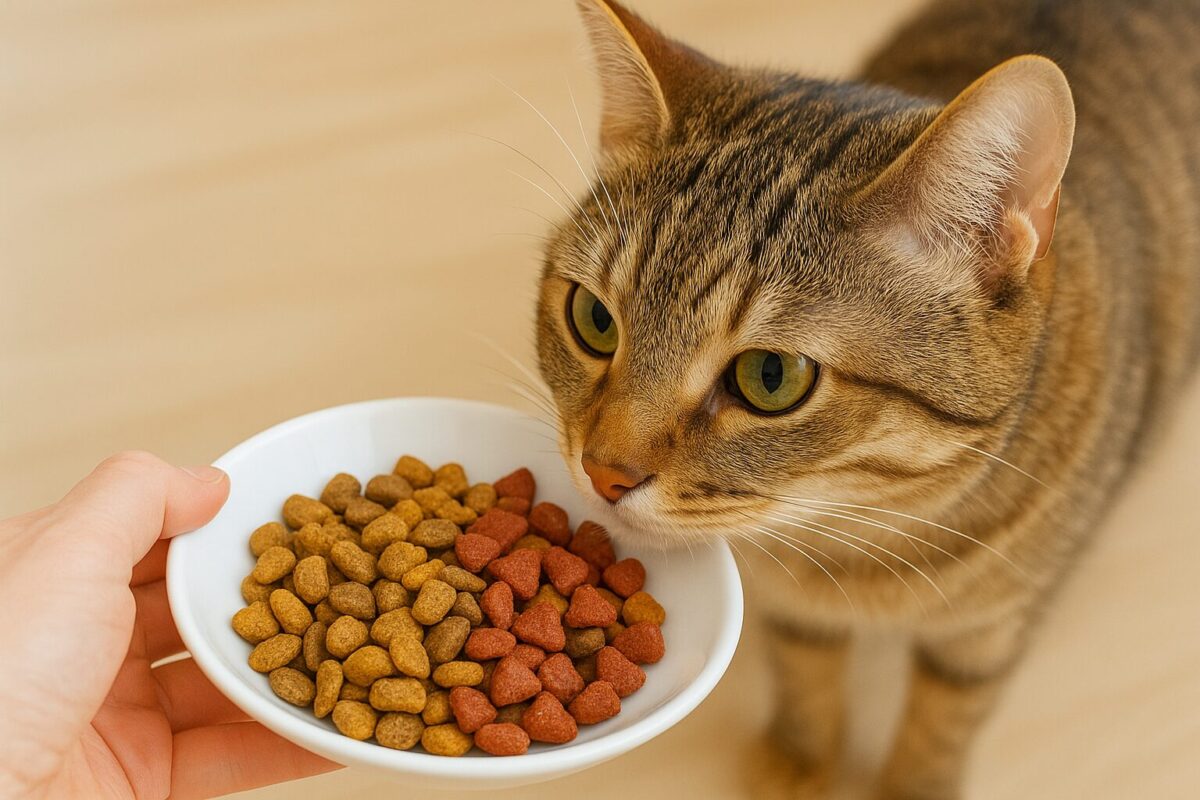 キャットフードを混ぜて与えるのはNG？飼い主が知るべきリスクとフードローテーションとの違い