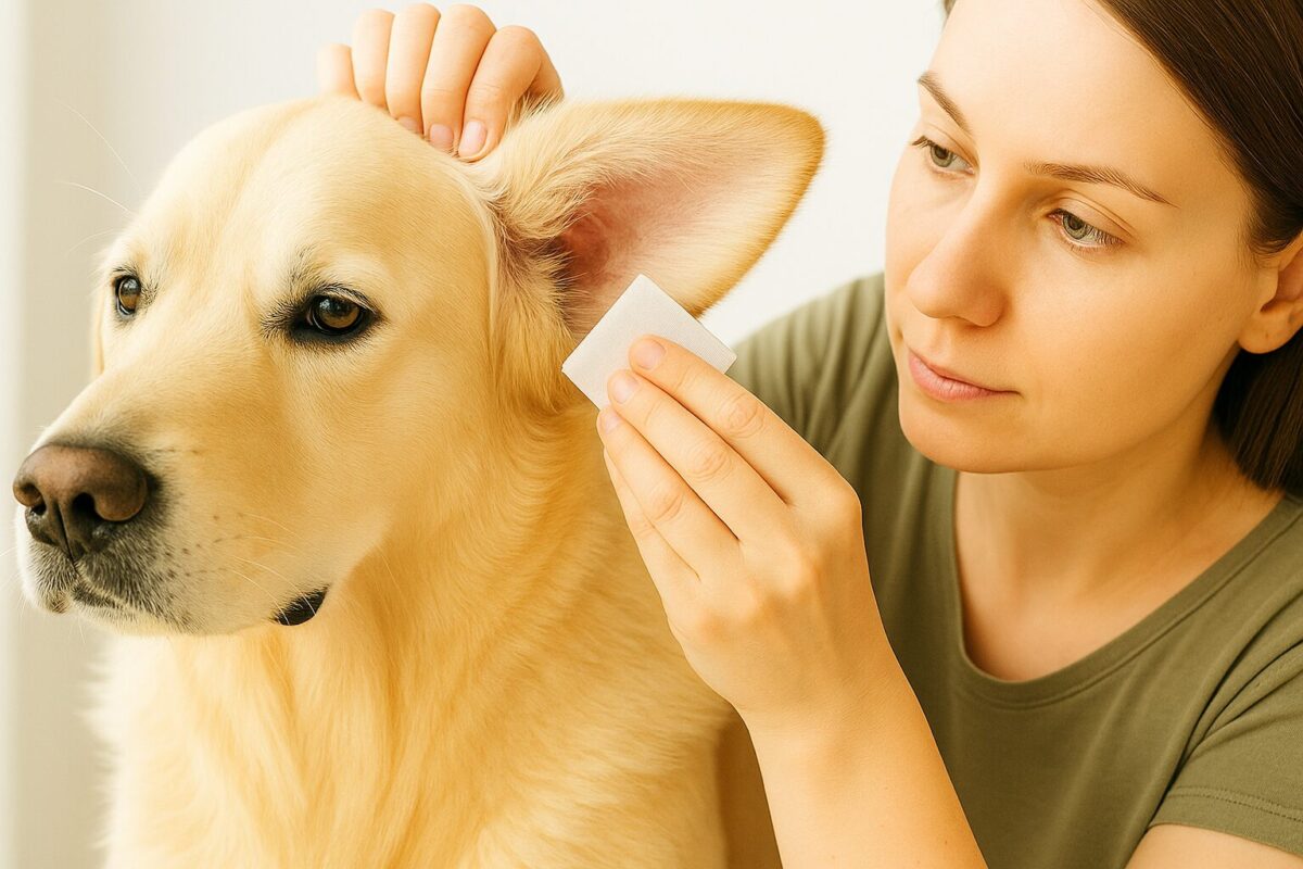 犬の耳掃除はどれくらい必要？外耳炎を防ぐための正しいケア習慣とは