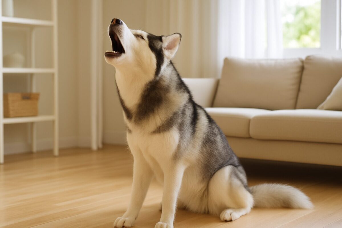犬の遠吠えには理由がある？やめさせたいときの対策と注意すべき異常サイン