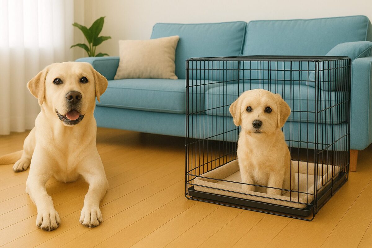犬は室内フリーにすべき？ケージ管理が良い？飼育環境の正解を考える
