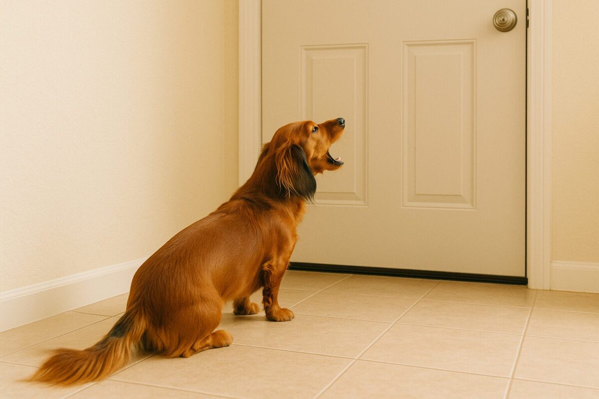 インターホンに吠える犬の理由と効果的な防止法。不安や警戒心を理解してトレーニングを