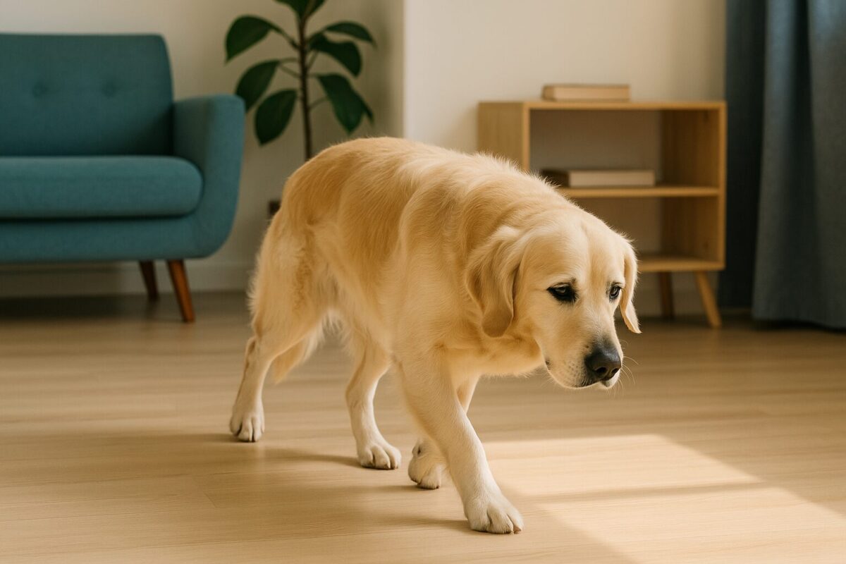 犬の足を引きずるのはなぜ？考えられる原因と受診すべきサインとは