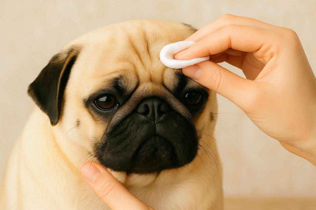 パグの顔のしわは毎日掃除が鉄則？病気予防にもつながる正しいケア方法とは
