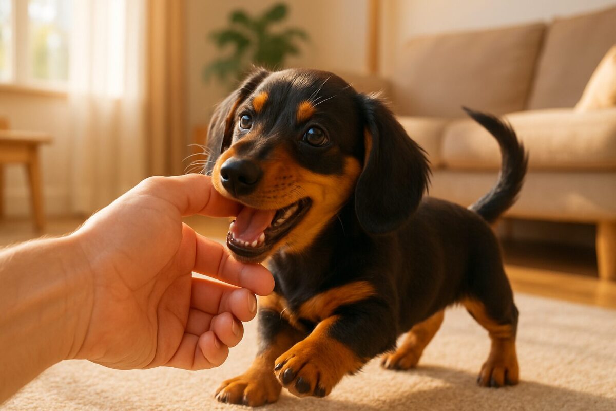 子犬の甘噛みが痛い！放置NGの理由とやめさせる正しい対策とは