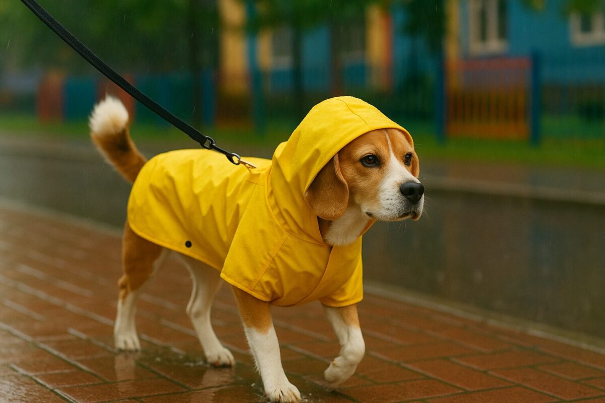 雨の日の散歩どうしてる？濡れるのが苦手な犬の対応法