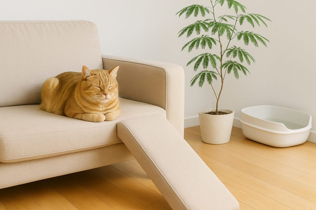 高齢猫が快適に暮らすための生活環境づくり：バリアフリーで支える“老猫ライフ”の工夫