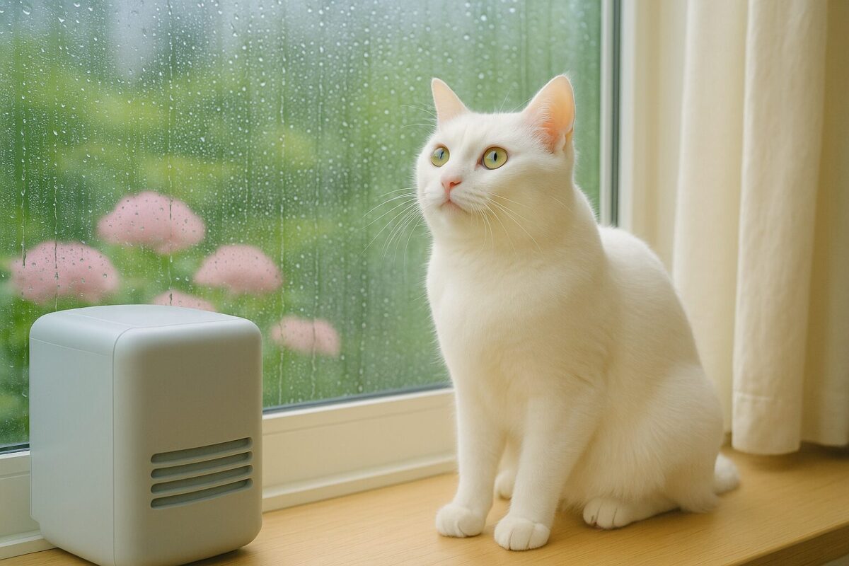 梅雨時の猫の体調不良と対策方法。湿気に負けない健康管理術