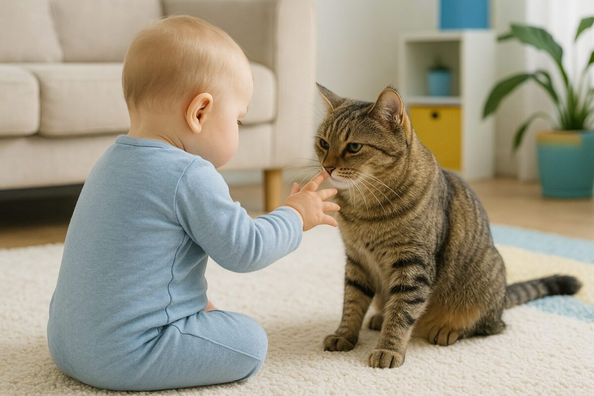 猫と赤ちゃんが一緒に暮らすときに気をつけたいこと。安心して共生するための現実的な視点