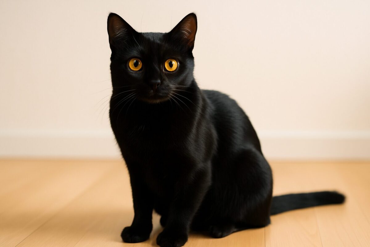 黒い宝石のような猫、ボンベイの魅力とは？性格・飼いやすさ・特徴を解説