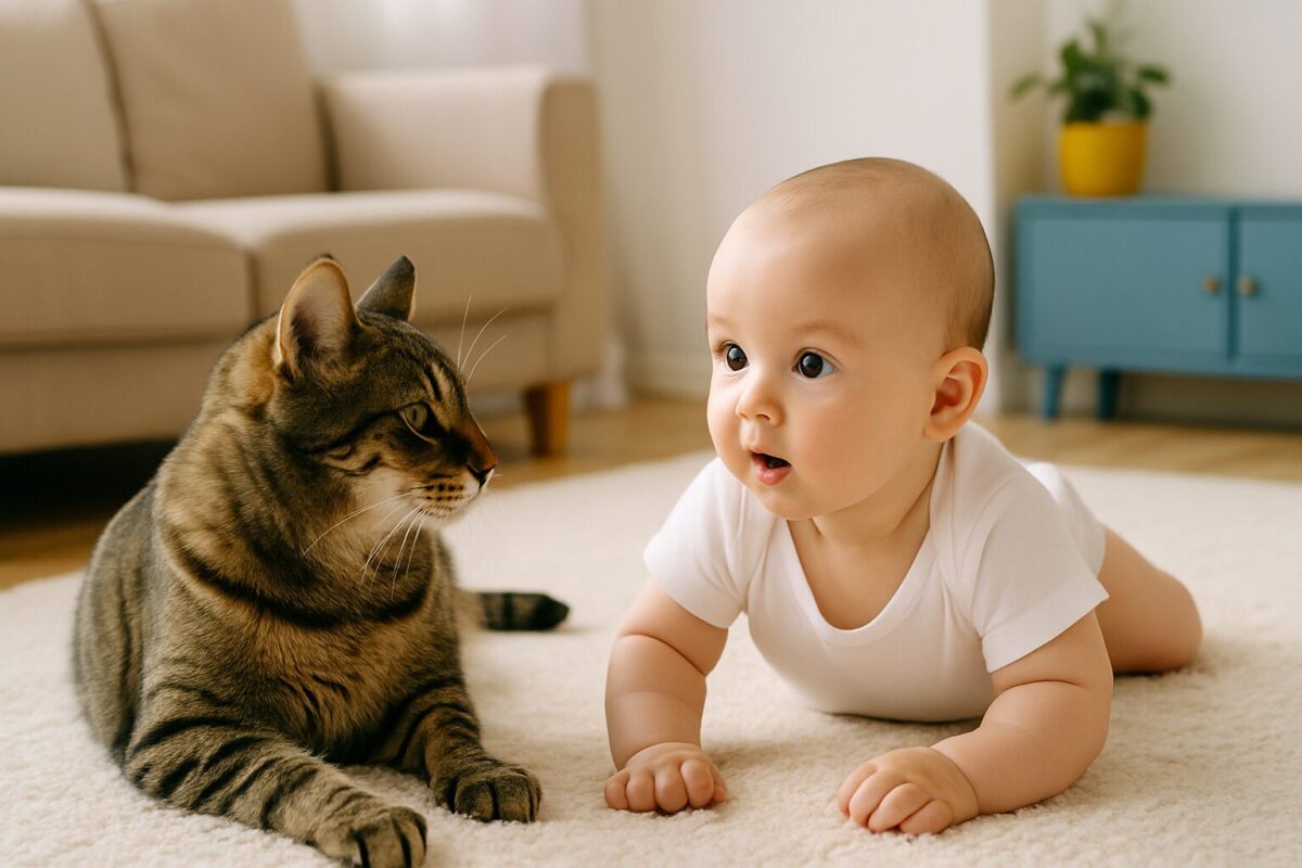 猫と赤ちゃんが一緒に暮らすときに気をつけたいこと。安心して共生するための現実的な視点