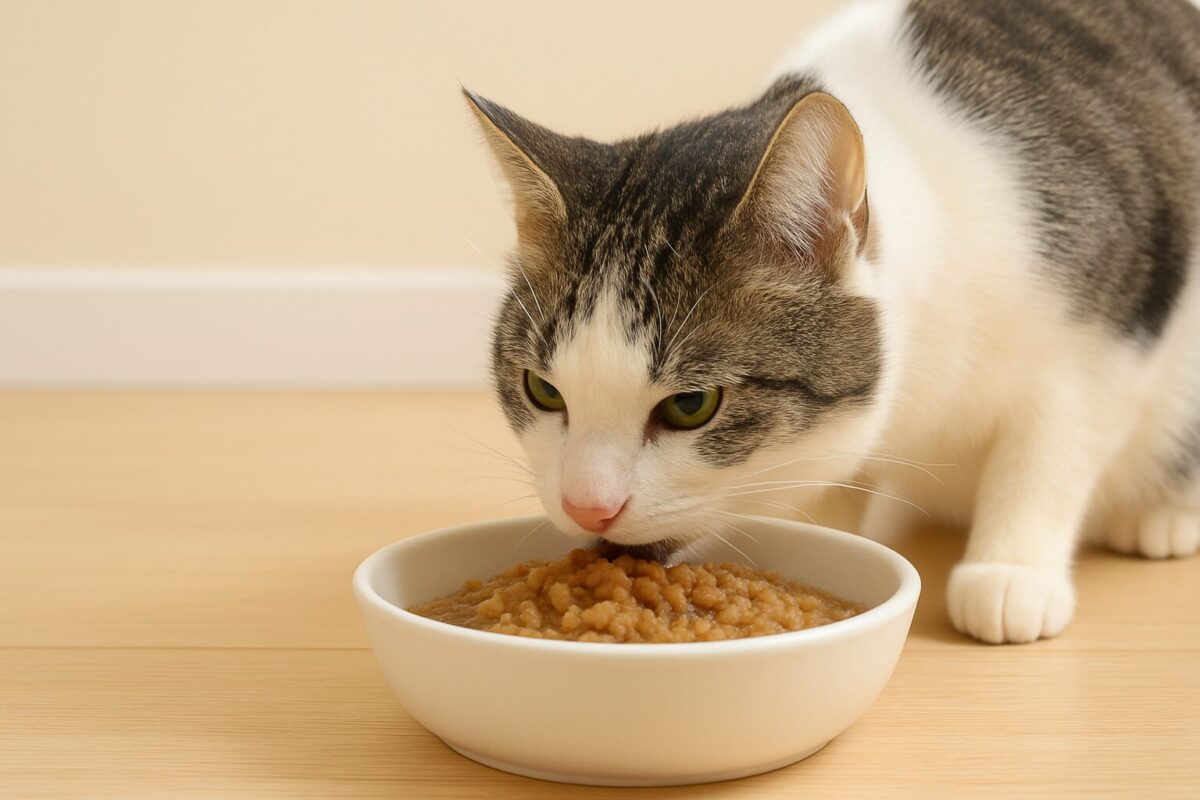キャットフードのふやかし方と適切な時間。香りや食いつきに与える影響と注意点まで解説