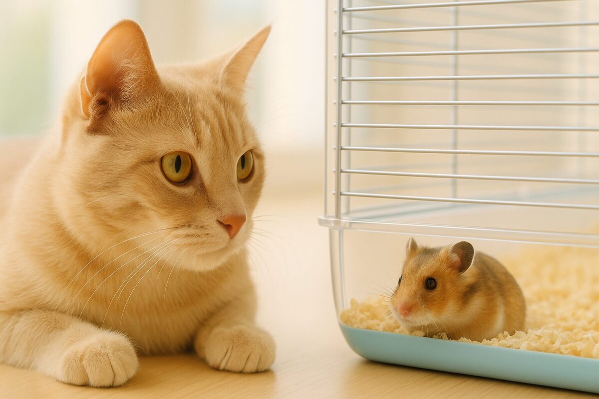 猫とハムスターは同居できる？共に暮らすリスクと注意点を解説