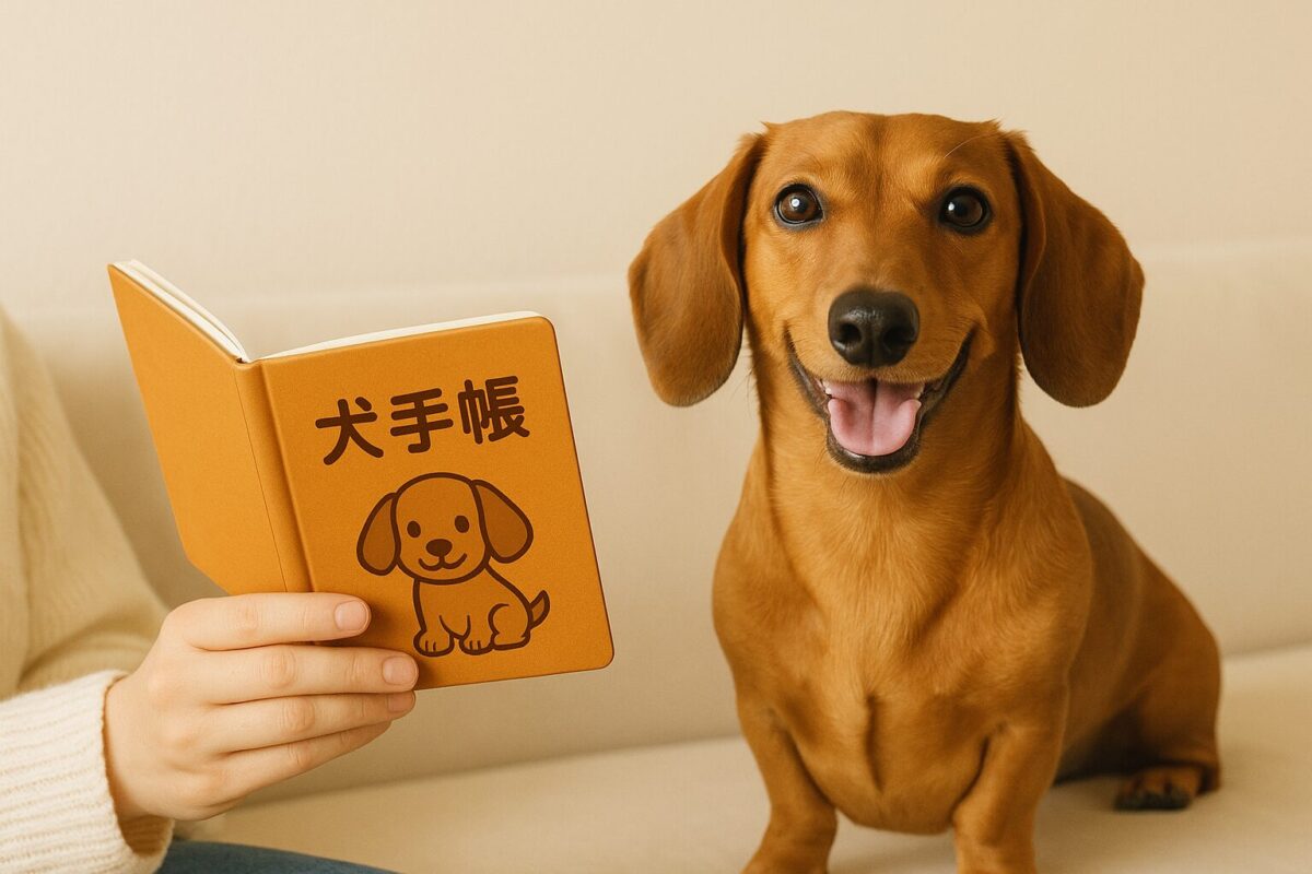 犬手帳の必要性について。日々の記録が“万が一の備え”になる