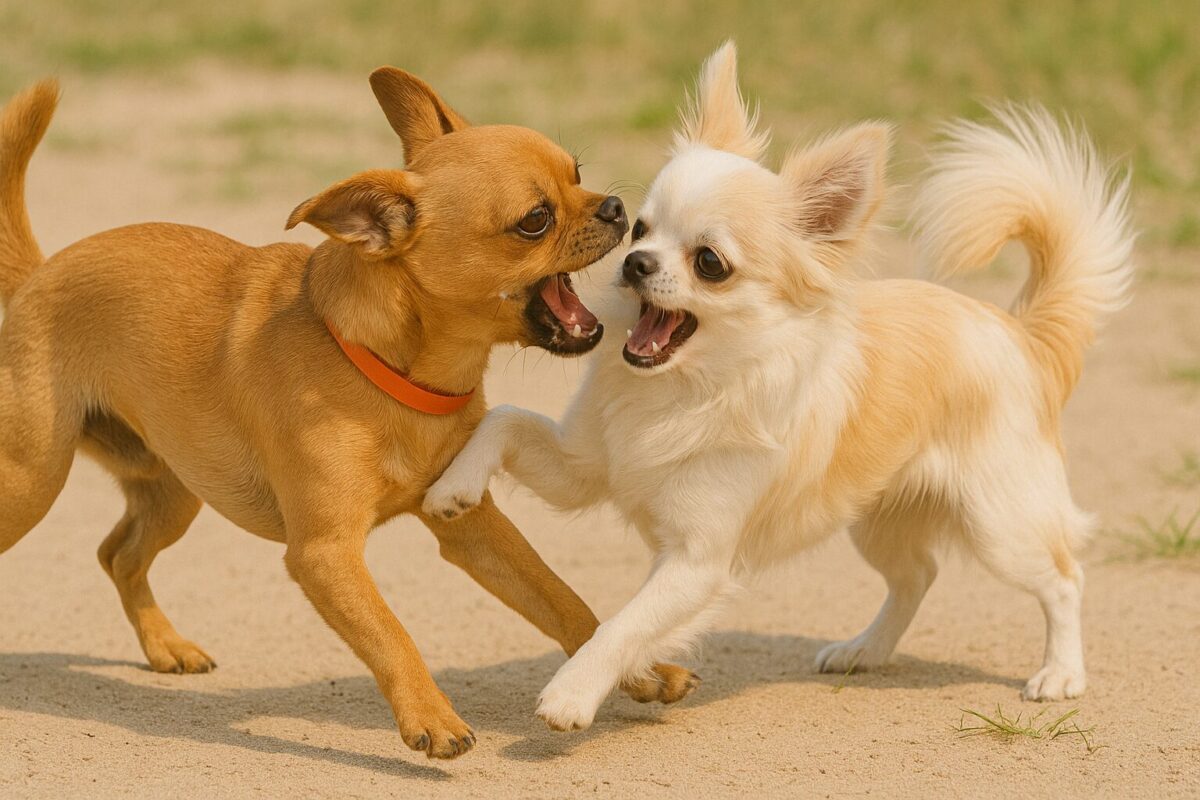 犬の遊びと喧嘩の違いとは？見極め方と注意すべきサインを解説