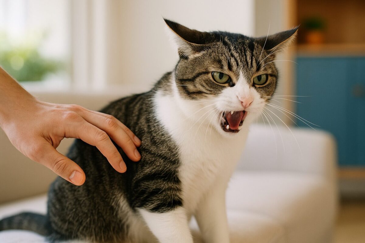 猫が触られて怒るのはなぜ？背中や身体への反応に隠された本当の理由とは