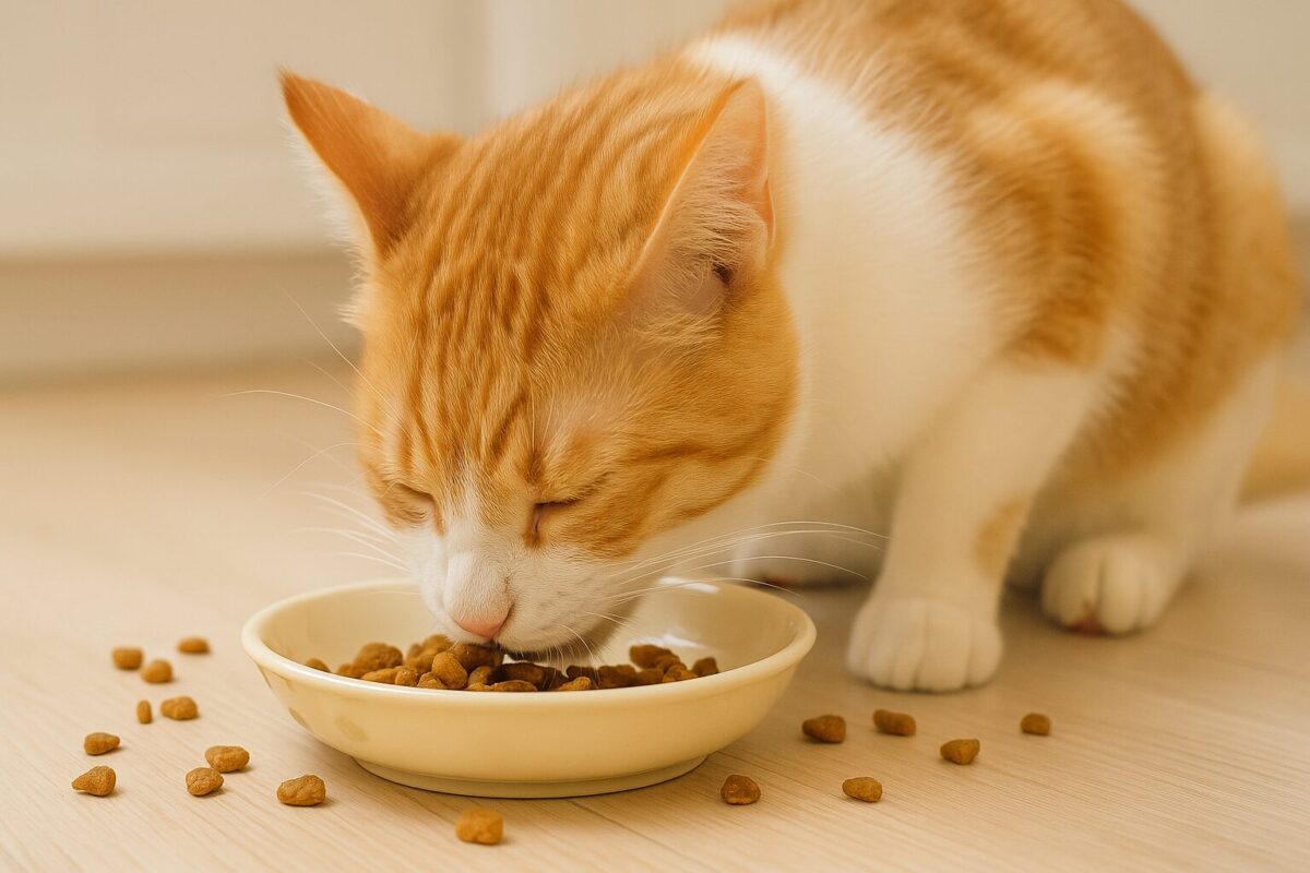 猫がご飯を食べるのが下手な理由とは？こぼす原因と見直したい環境や体の問題