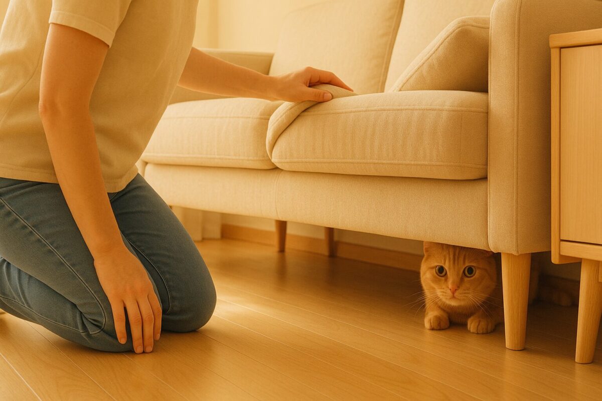猫が家の中で行方不明になる理由とよくある隠れ場所、探し方と注意点